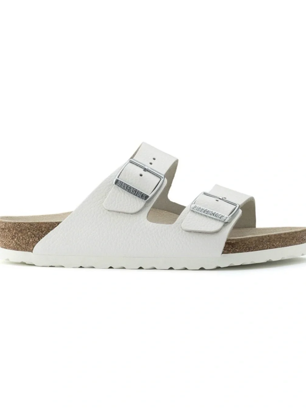 Birkenstock Women's White Arizona Two-Strap Sandal
